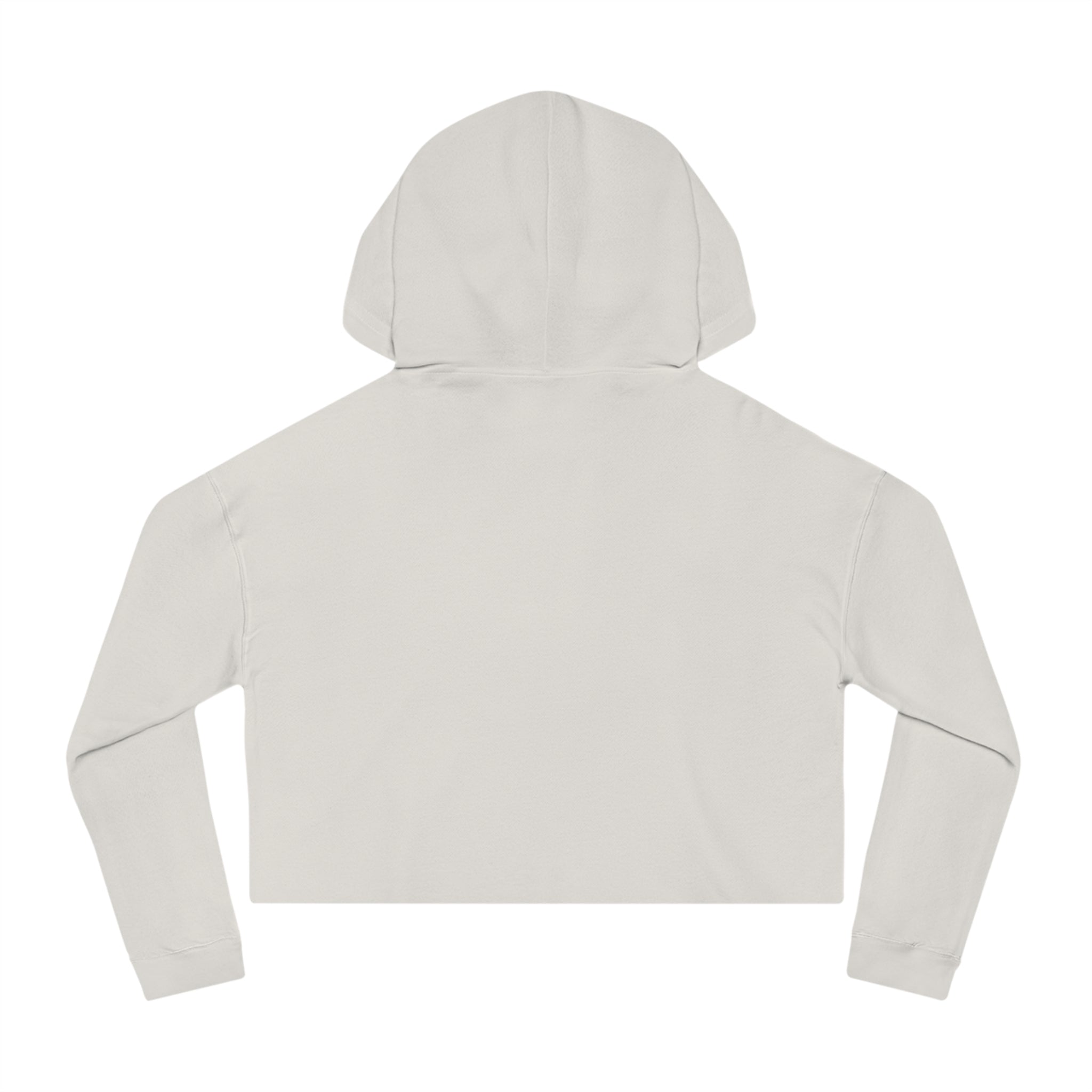 Half Holy Half Hood Cropped Hooded Sweatshirt