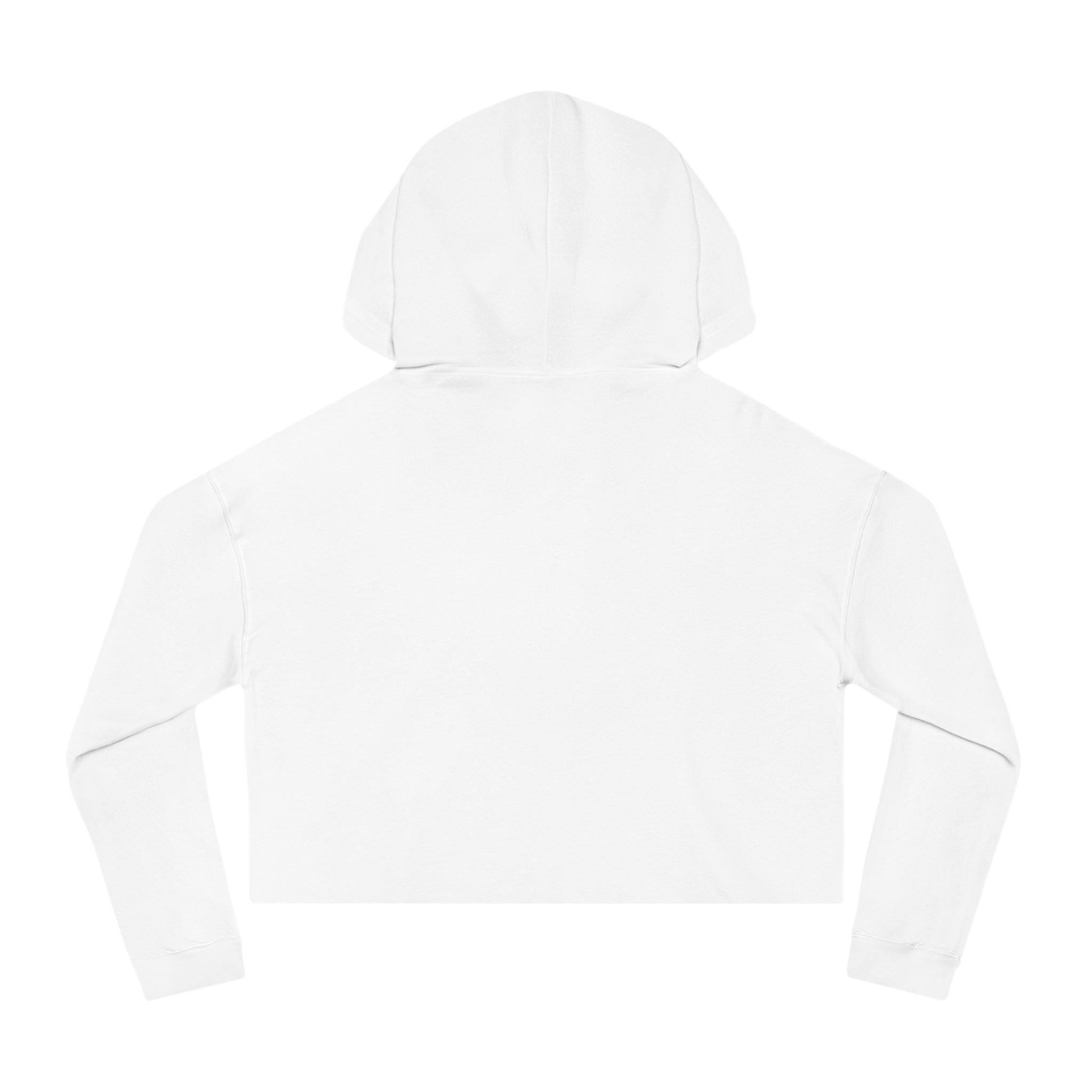 Half Holy Half Hood Cropped Hooded Sweatshirt