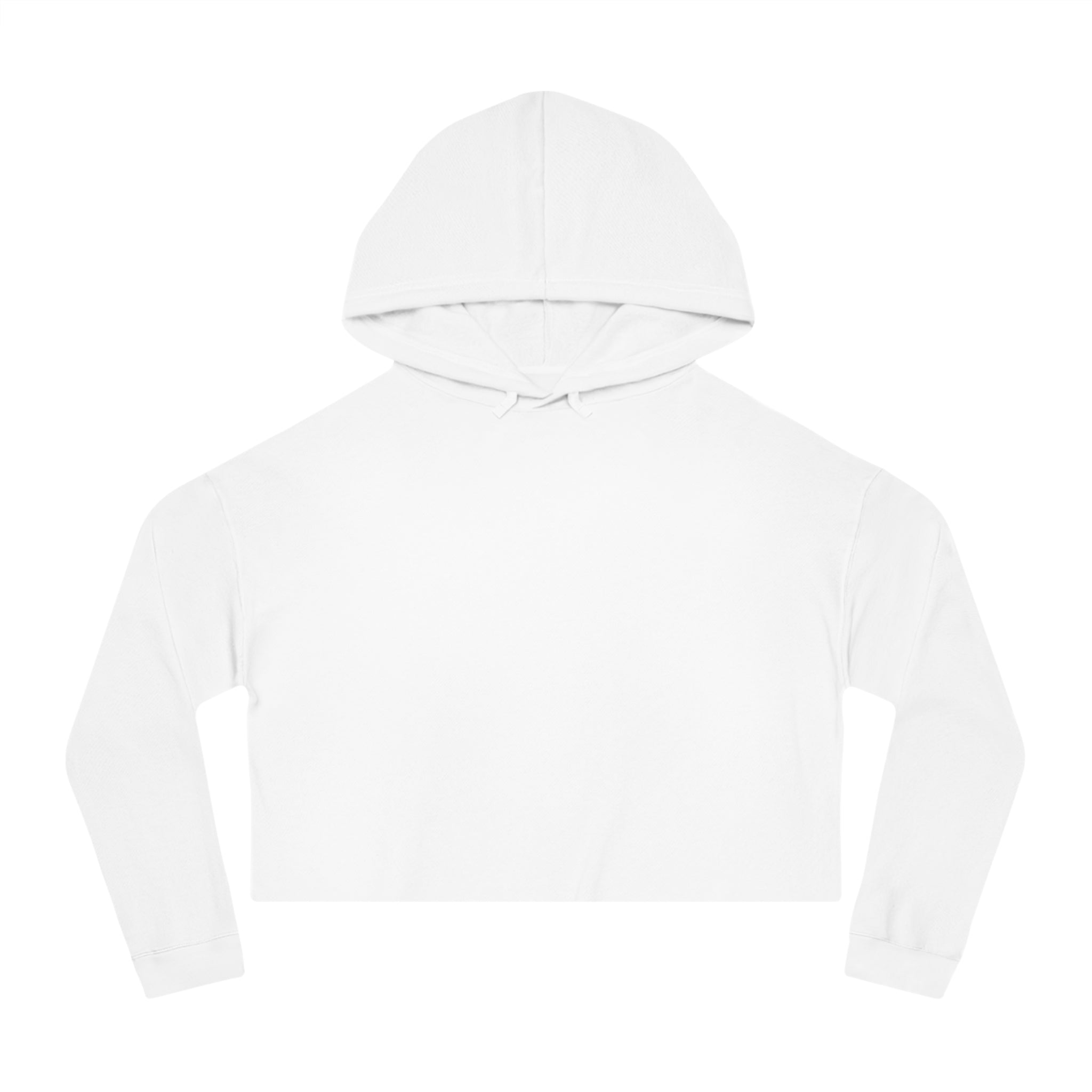 Half Holy Half Hood Cropped Hooded Sweatshirt