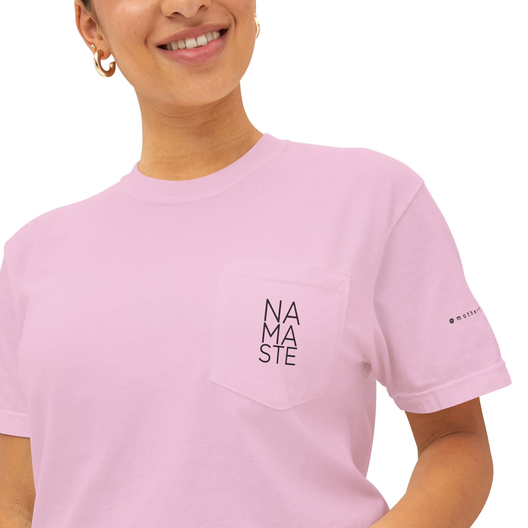Namaste | Heavily Meditated Pocket T-Shirt
