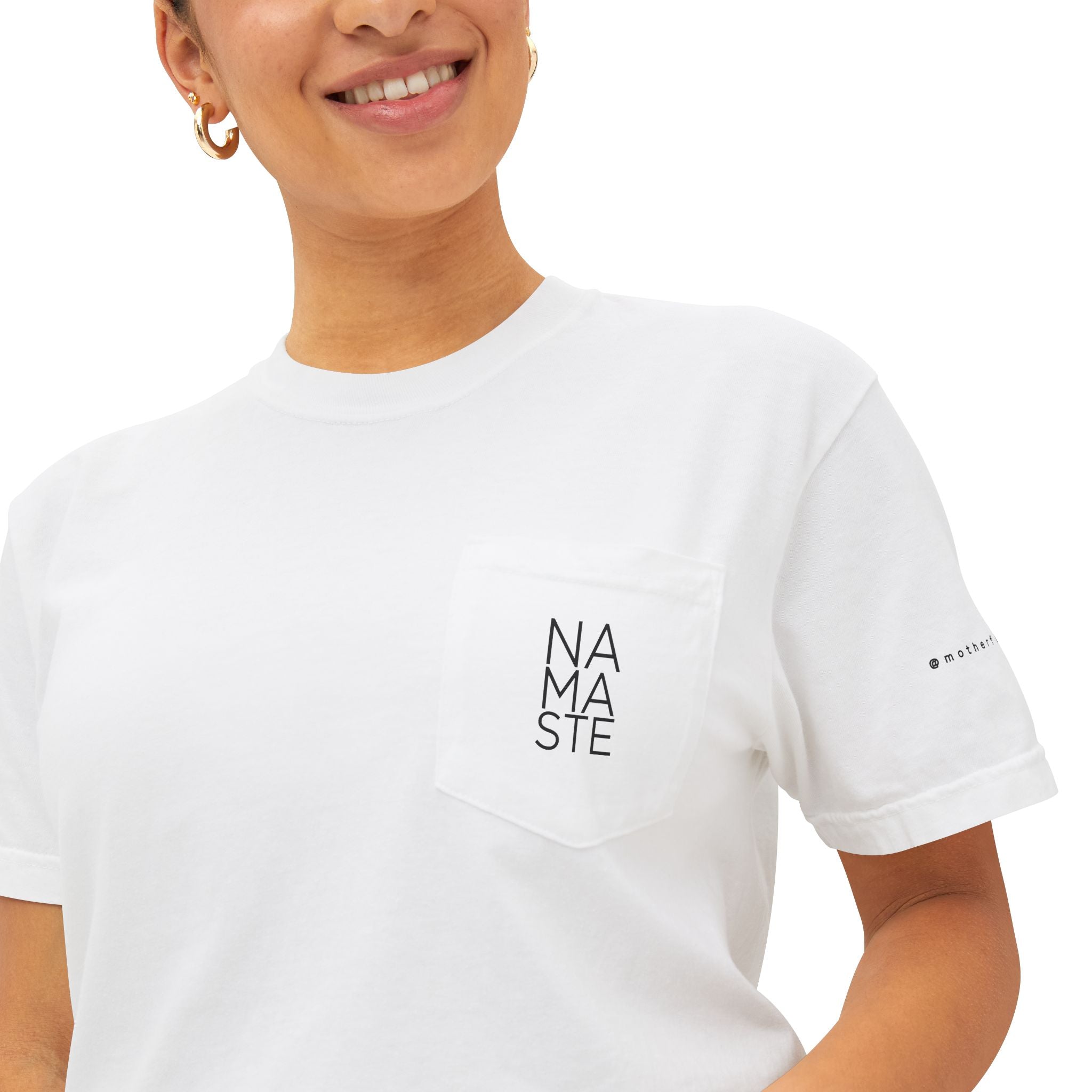 Namaste | Heavily Meditated Pocket T-Shirt