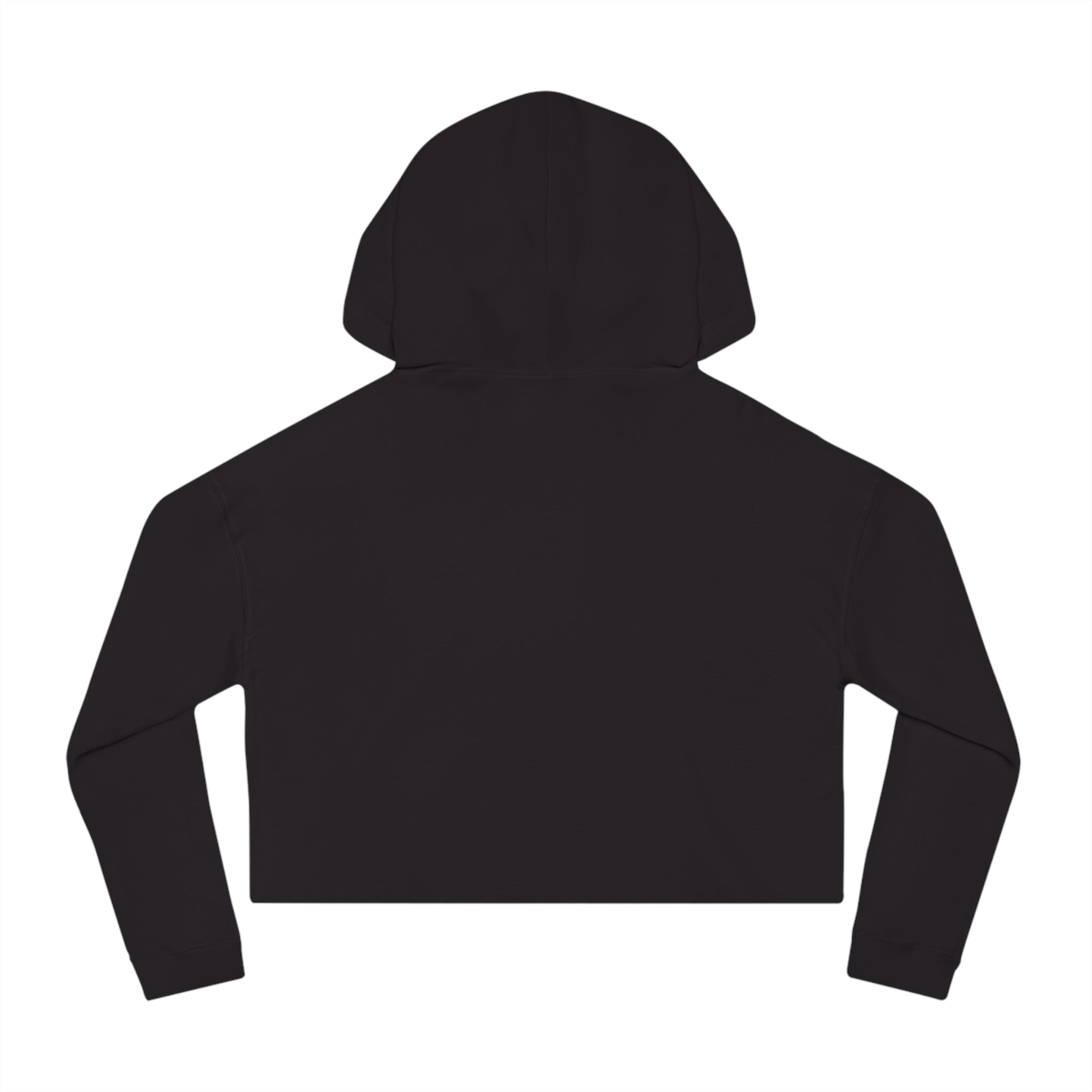 Half Holy Half Hood Cropped Hooded Sweatshirt