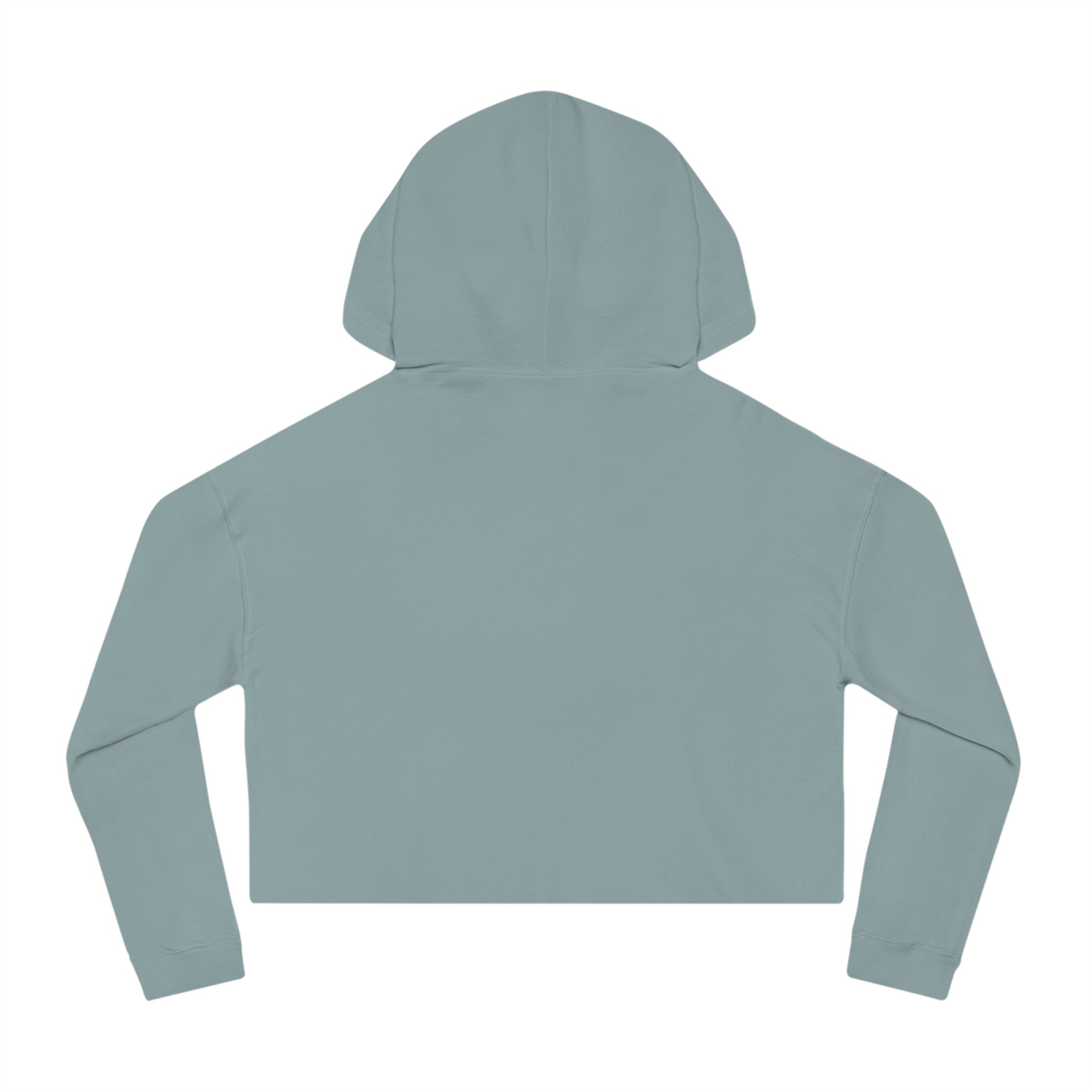 Half Holy Half Hood Cropped Hooded Sweatshirt